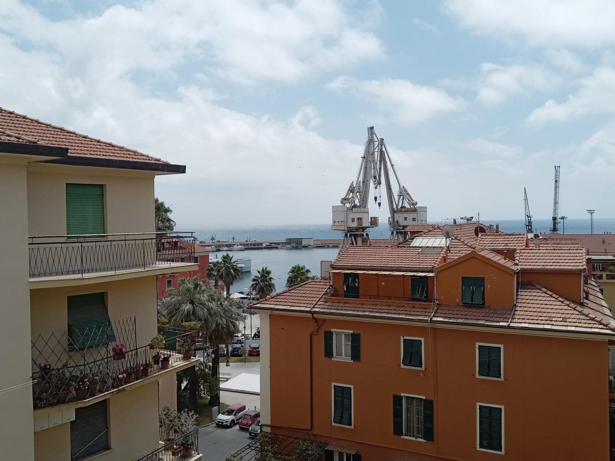 L'Attico Sul Porto, Sea View With Terrace, Imperia Center 因佩里亚 外观 照片
